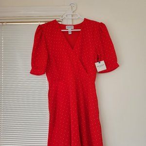 Red Polkadot Dress